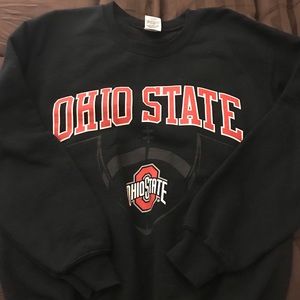 Ohio State Black Crewneck